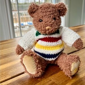 Gund Bay Souvenir Bear™ #4399 – Knit Sweater Edition – Collectible Plush